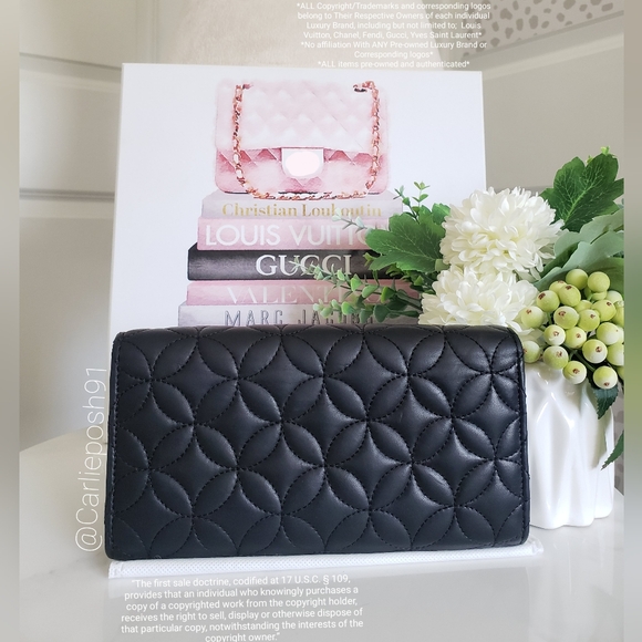 *SOLD* Authentic Pre-owned Louis Vuitton Quilted Portefeuille Capucines Wallet - Picture 3 of 14